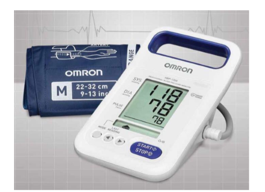 เครื่องวัดความดันโลหิตแบบอัติโนมัติ omron รุ่น HBP 1320