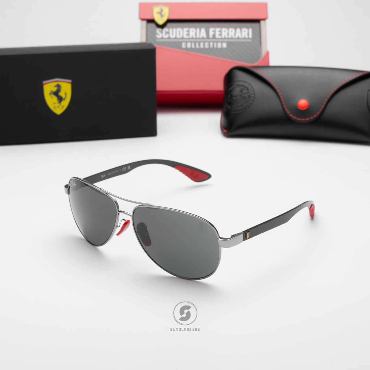 Ray-Ban RB8331M F00171 Ferrari Collection Gunmetal