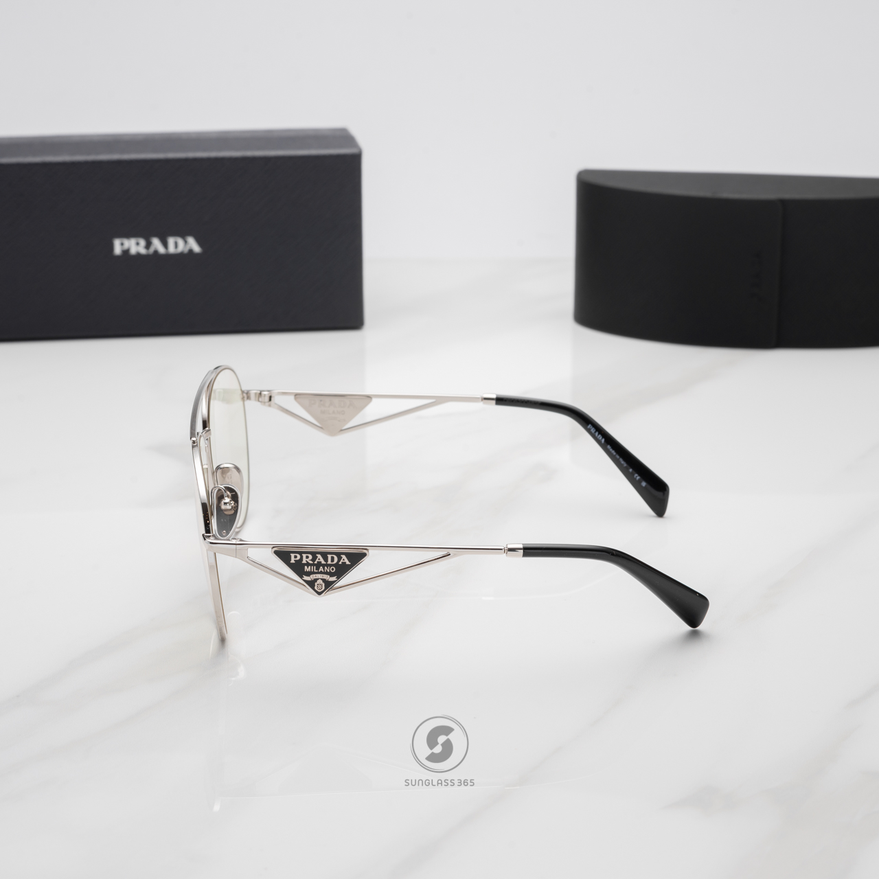 PRADA PR73ZS 1BC08N Silver