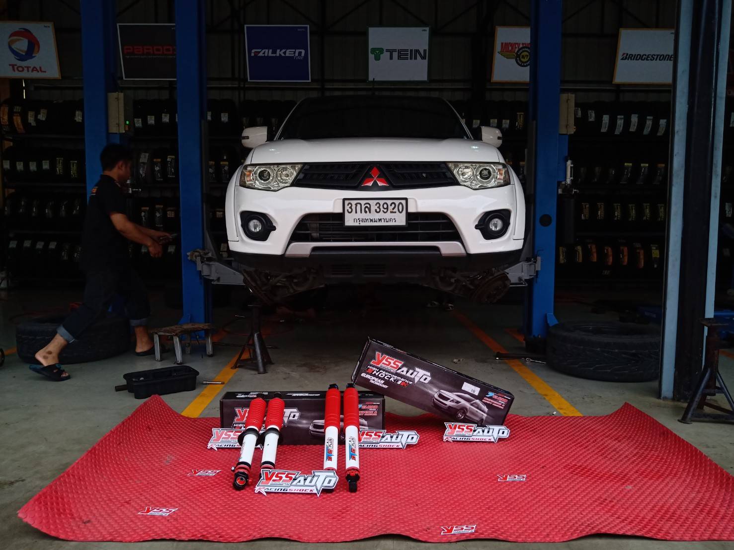 โช๊คอัพ YSS DTG-PLUS ใส่ PAJERO SPORT