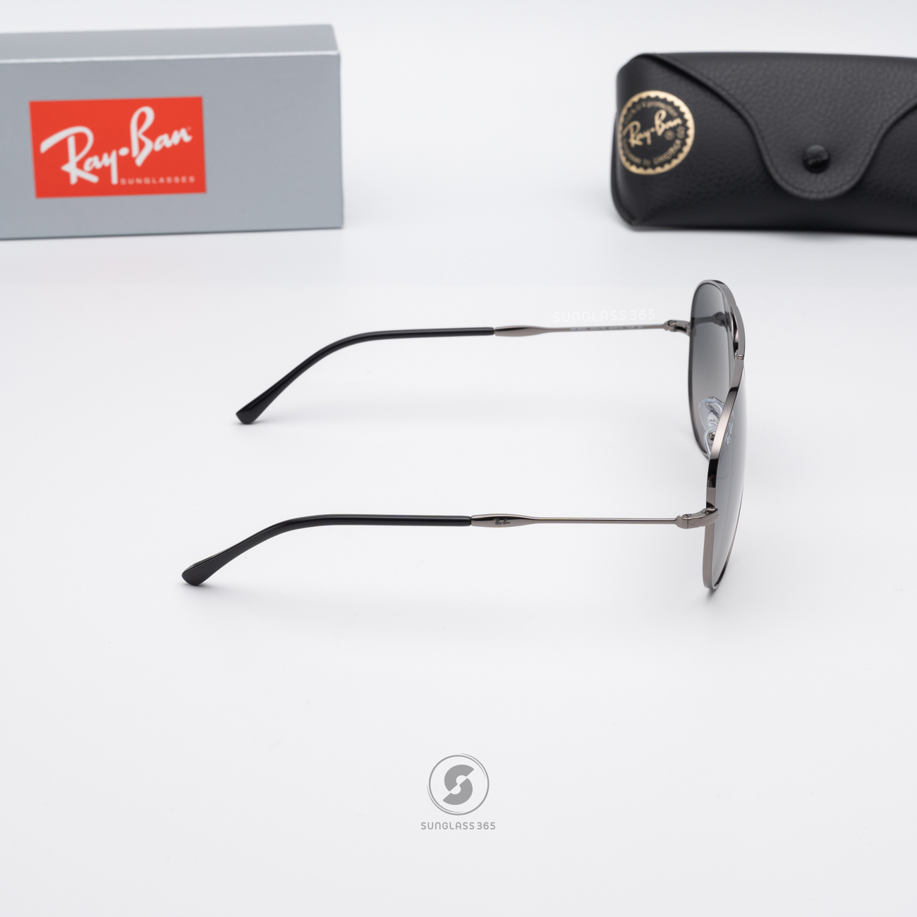 แว่นกันแดด Rayban Old Aviator RB3825 004/78 Gunmetal Polarized