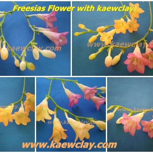 พิมพ์อลูมิเนียมตัดฟรีเซีย(Aluminum mold cutter Freesias flower)