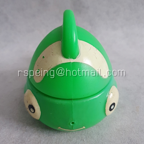 ถ้วยไอศกรีม Swensen's ปลาการ์ตูนสีเขียว-ขาว