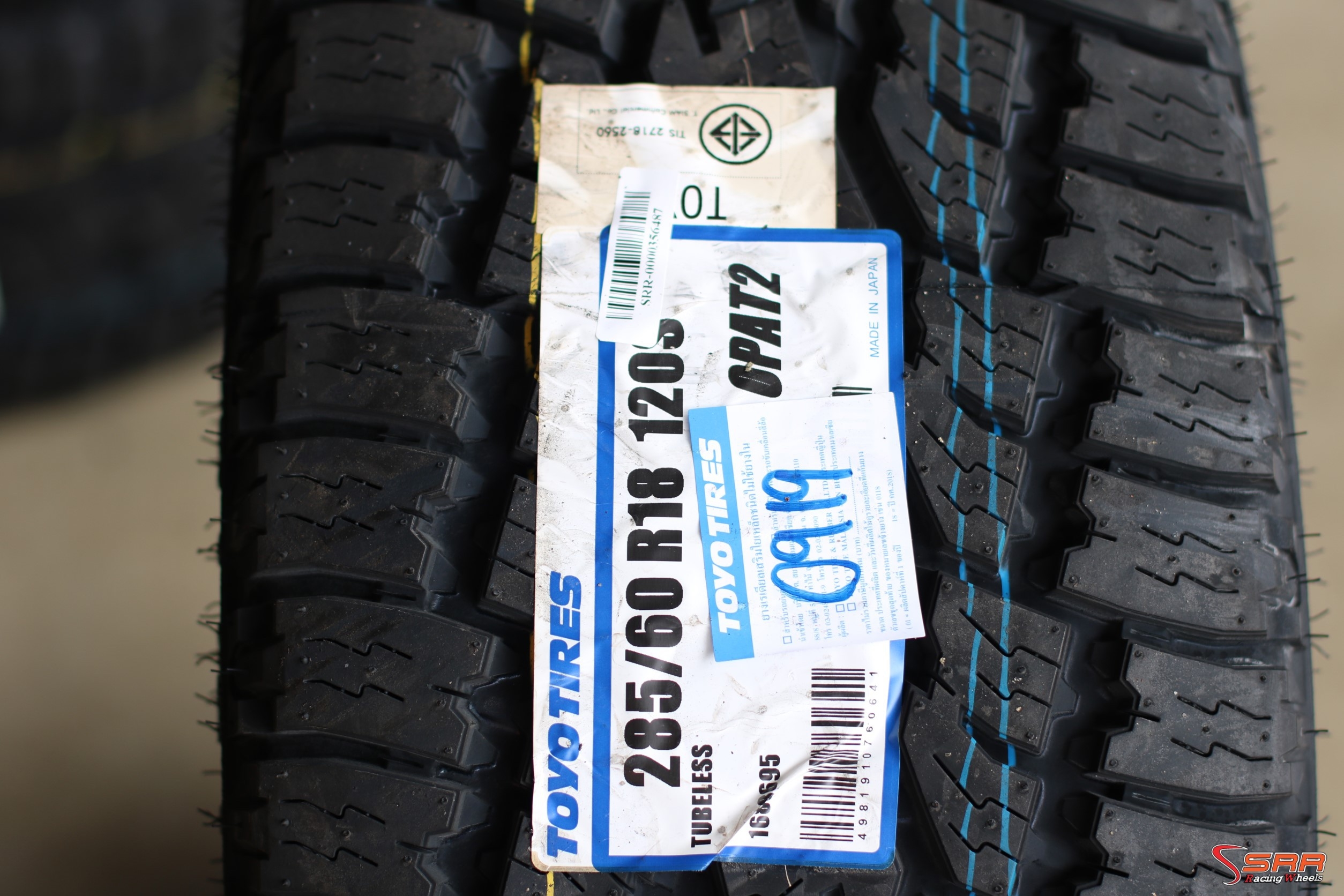 TOYO OPAT2 285/60-18 ปี19 ราคาถูก