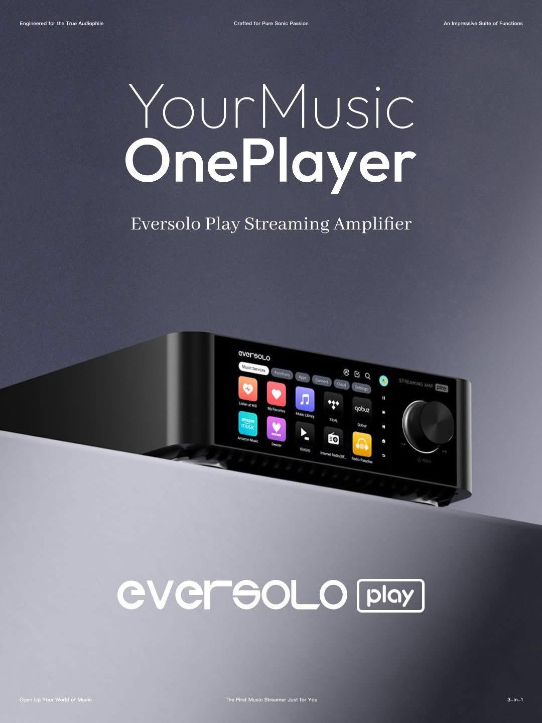 Eversolo Play CD Edition ( All - in - one) *PRE ORDER