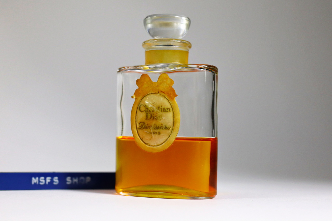 [Vintage] Christian Dior Diorissimo Parfum 50ml Splash แบบแต้ม - จุกแก้วปิดแน่นเปิดไม่ออก - น้ำหอม Vintage
