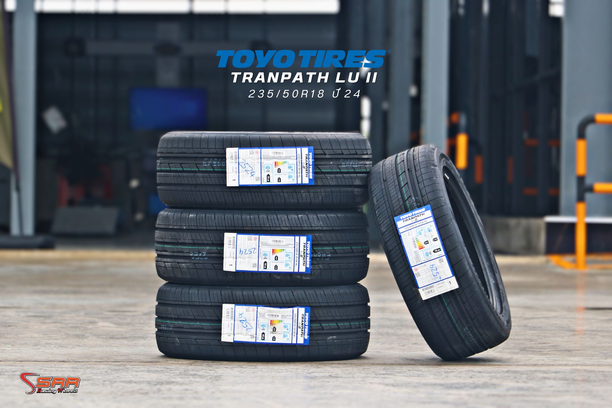 TOYO TRANPATH LU II ขนาด 235/50R18 ปี2024