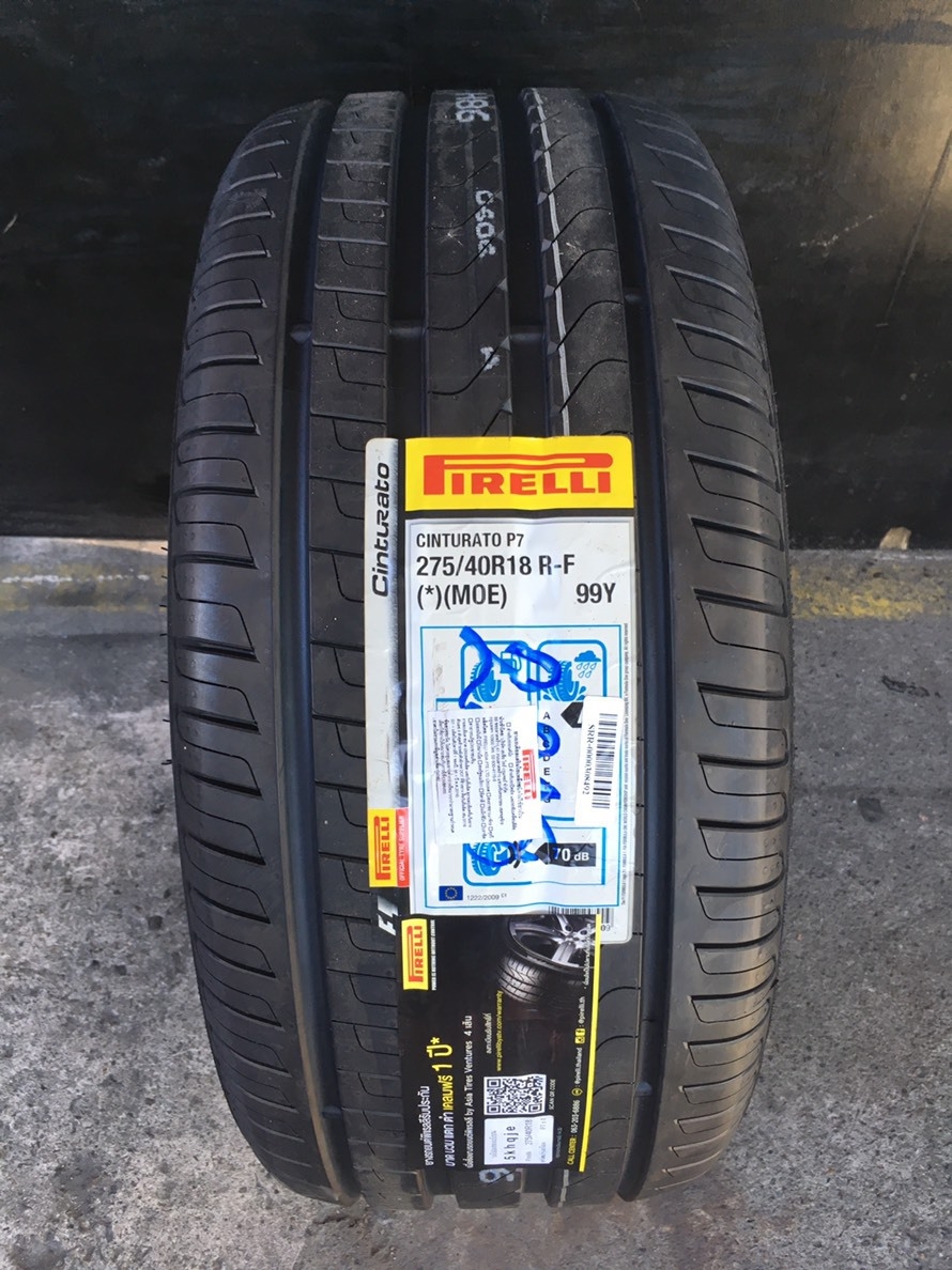 PIRELLI 275/40R18 CINTURATO P7 R-F มาใหม่ ราคาพิเศษ