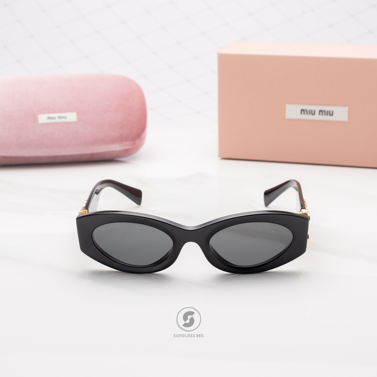 แว่นกันแดด Miu Miu Glimpse MU11WS 1AB5S0