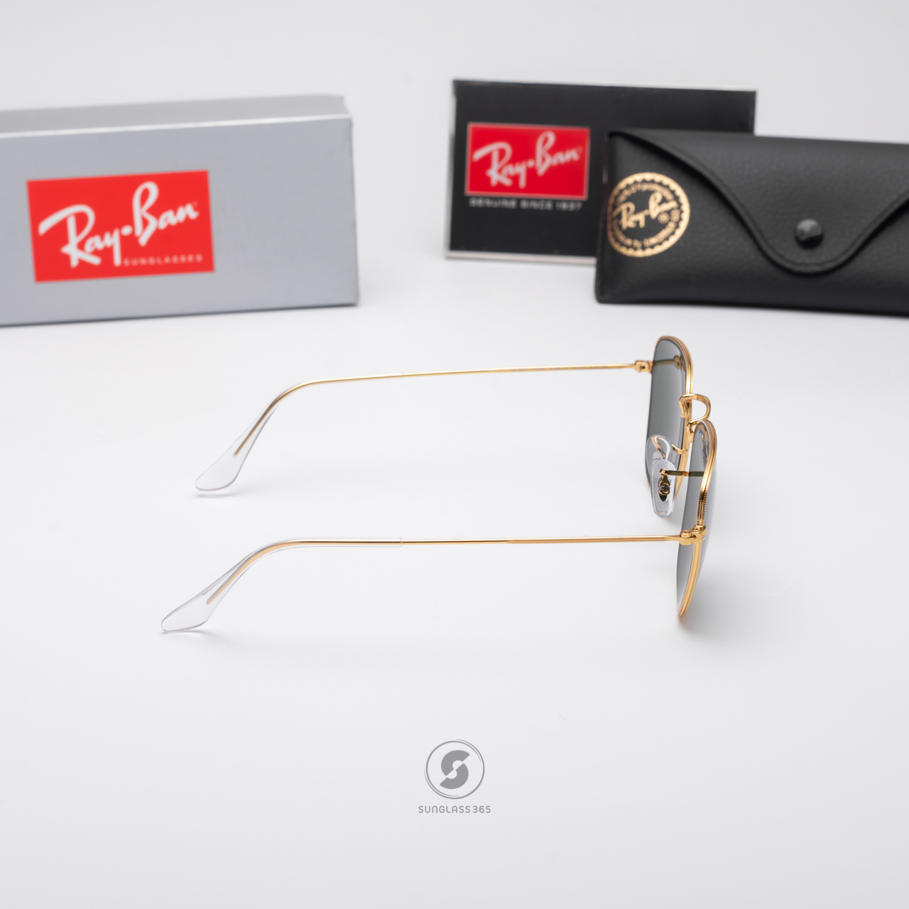 RayBan Frank RB3857 919631 G-15 Legend Gold