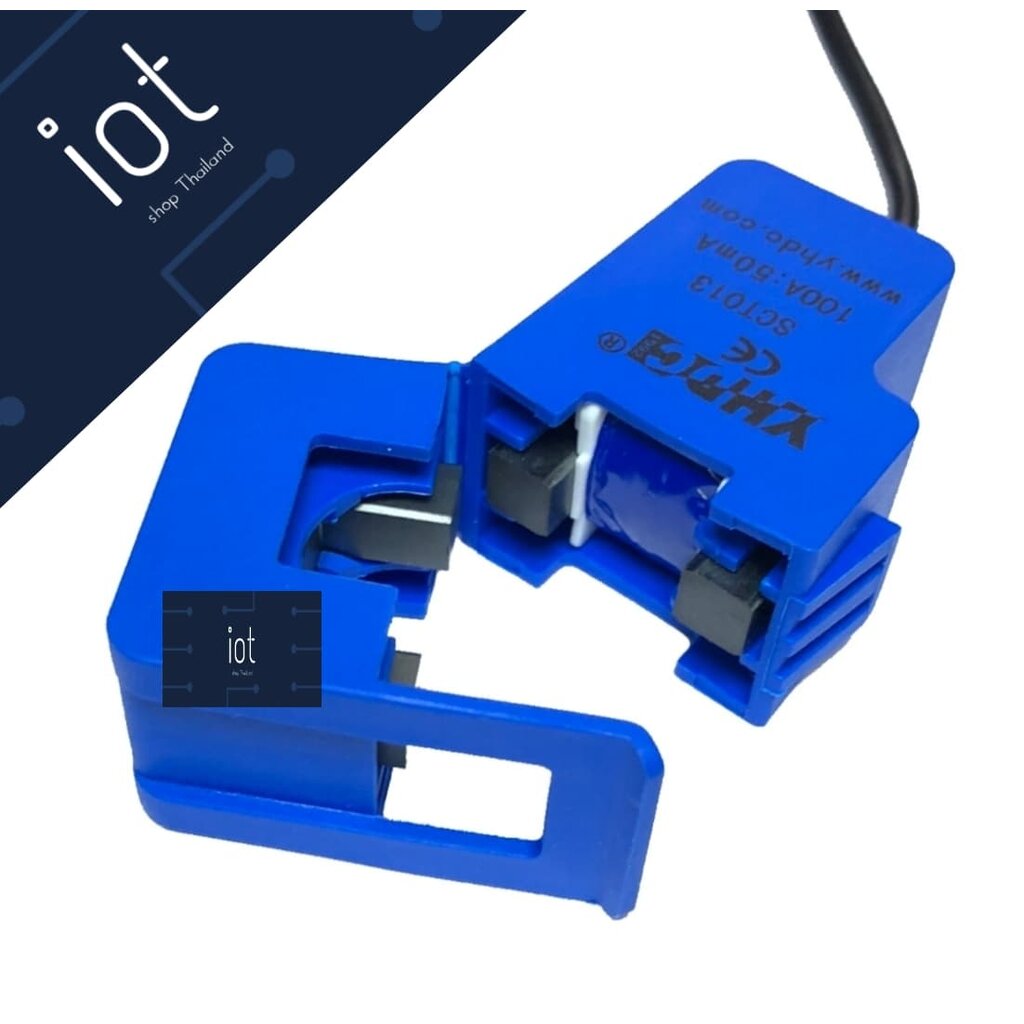 SCT-013-000 YHDC 100A Switching Type Current Transformer (วัดกระแสไฟฟ้า AC สูงสุด 100A)