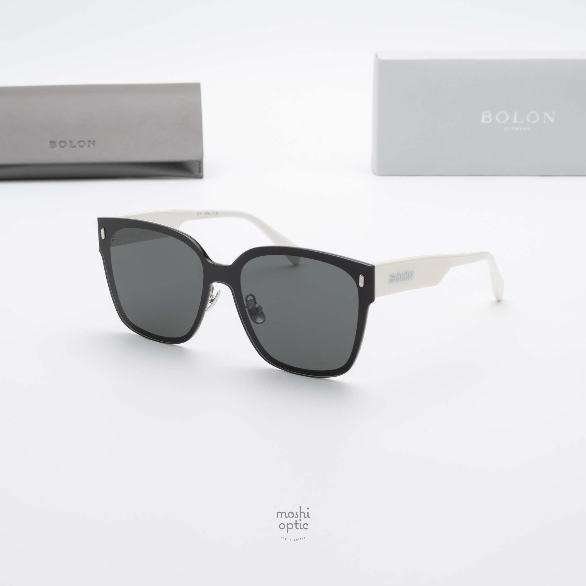แว่นกันแดด BOLON รุ่น BX8001 Parto A90 Silver