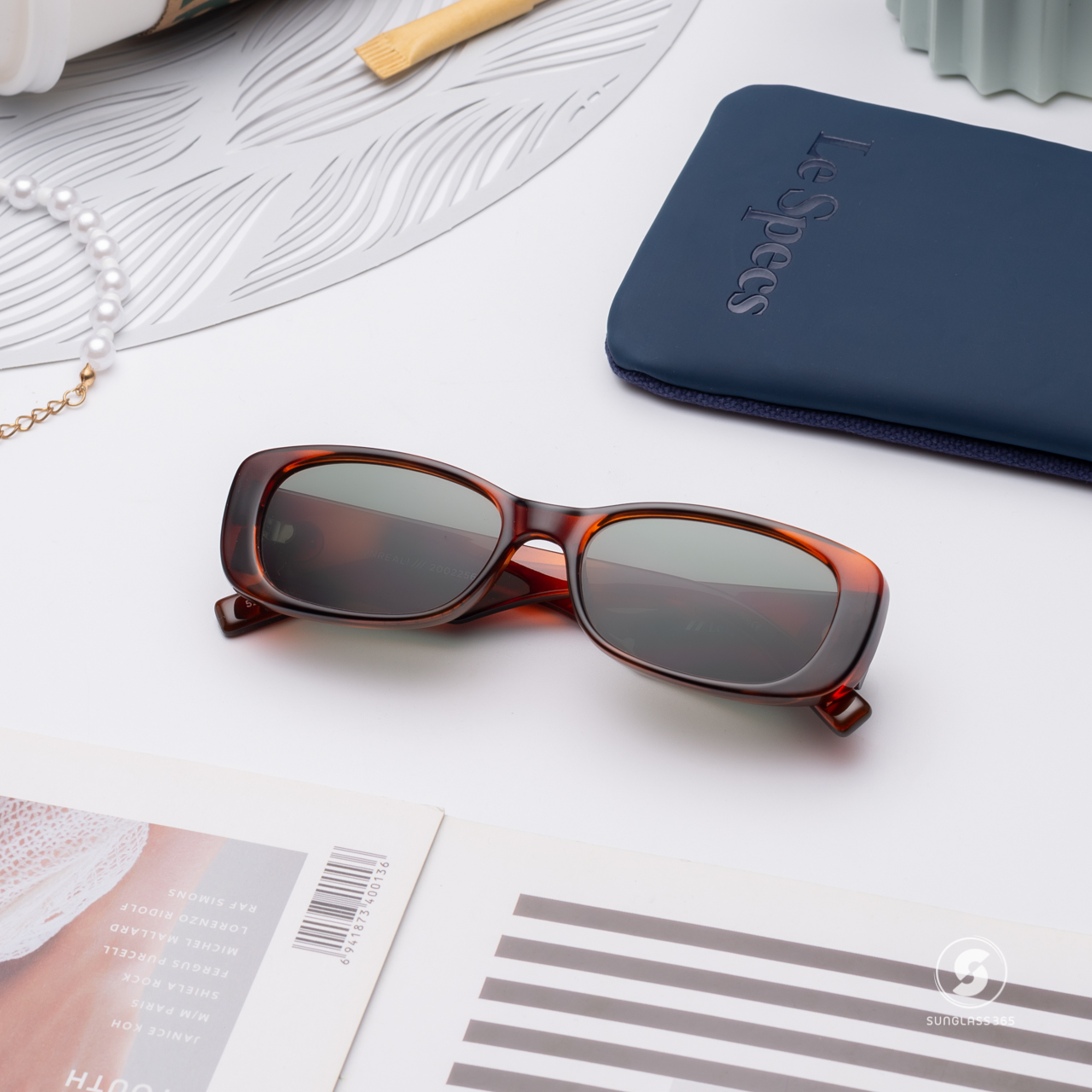 แว่นกันแดด Le Specs LSP2002256 Unreal! Toffee Tort