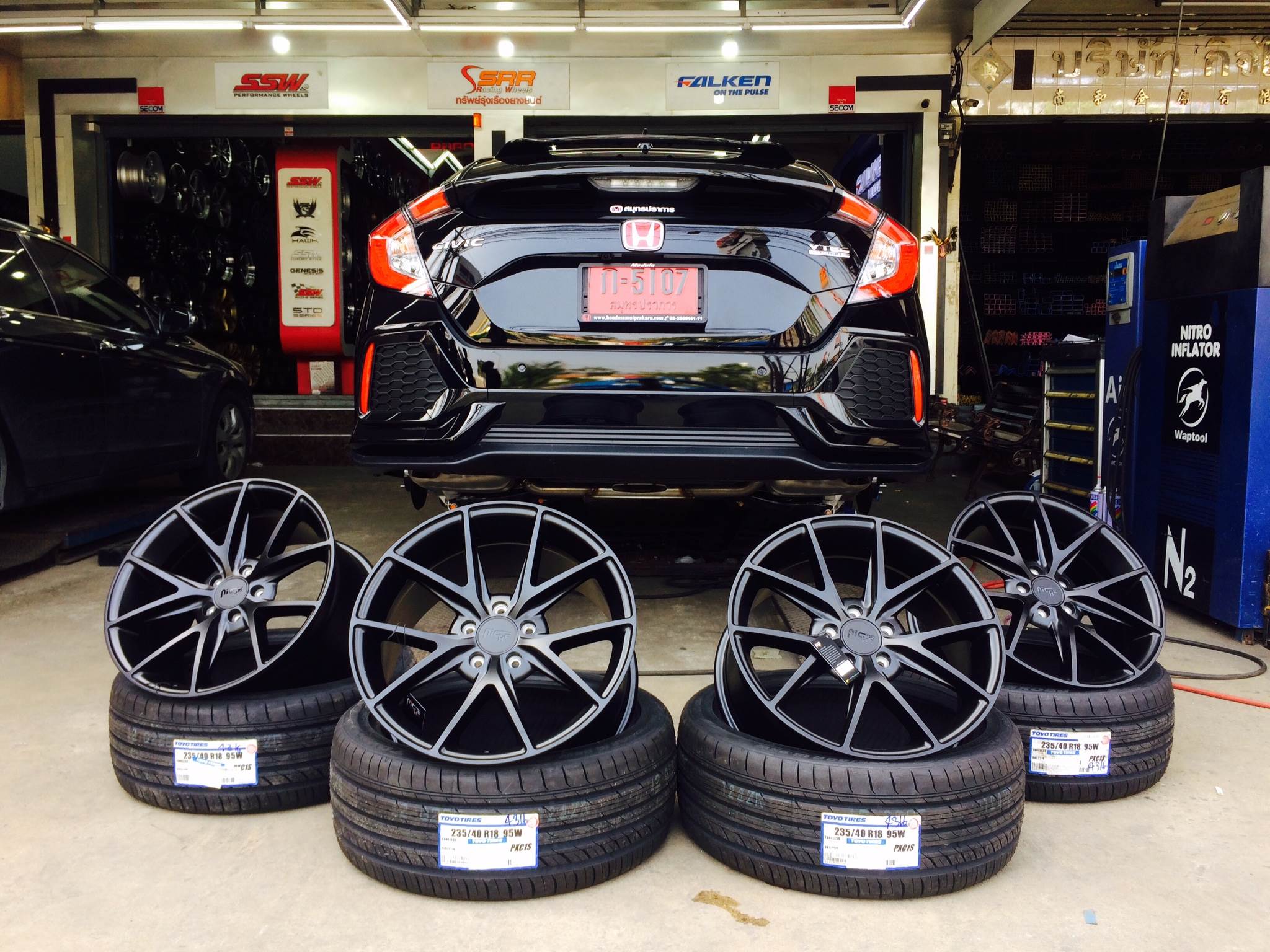 ล้อแท้ NICHE MISANO ขอบ18 ราคาถูก ทุกสเป็ค