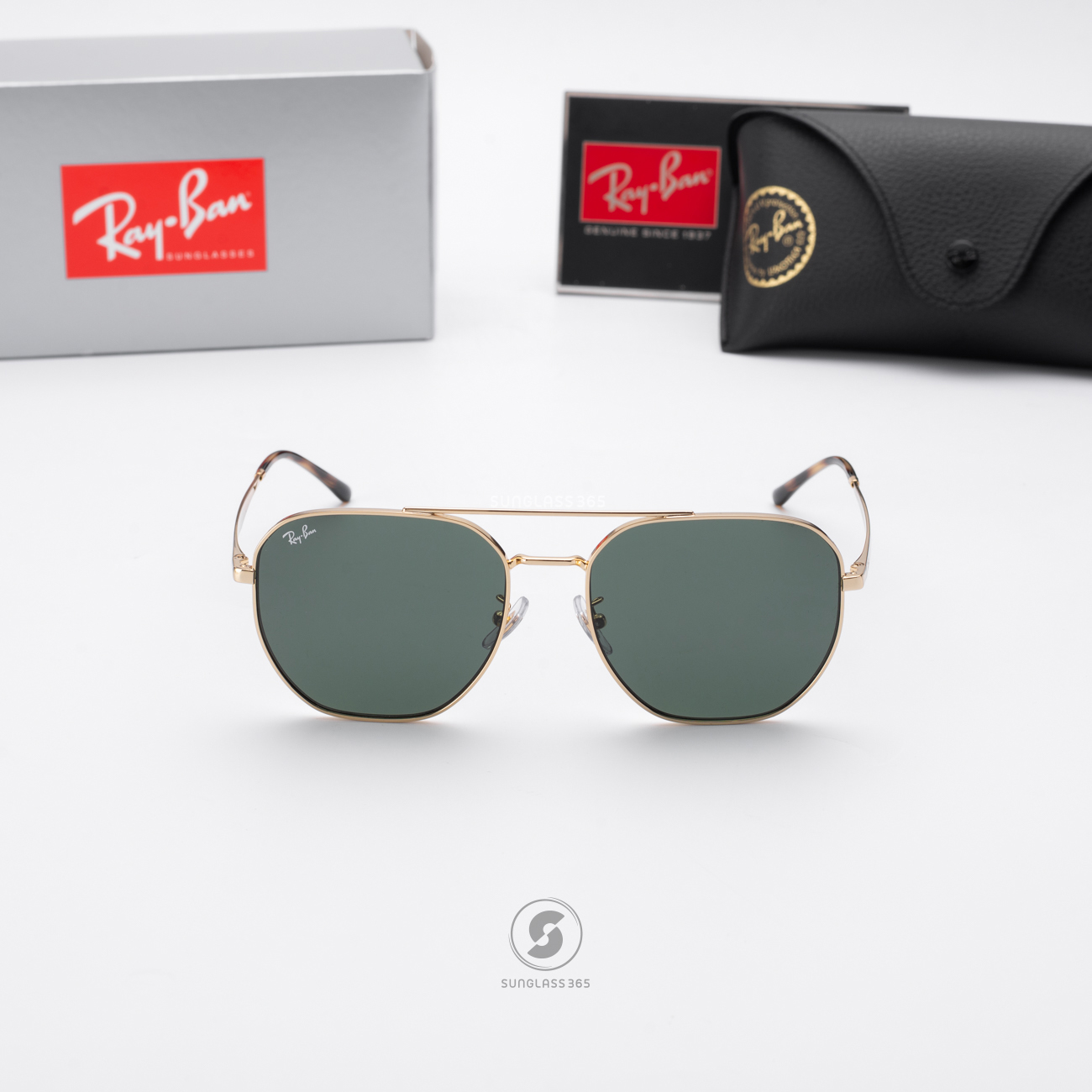 RayBan RB3724D 001/71 Gold