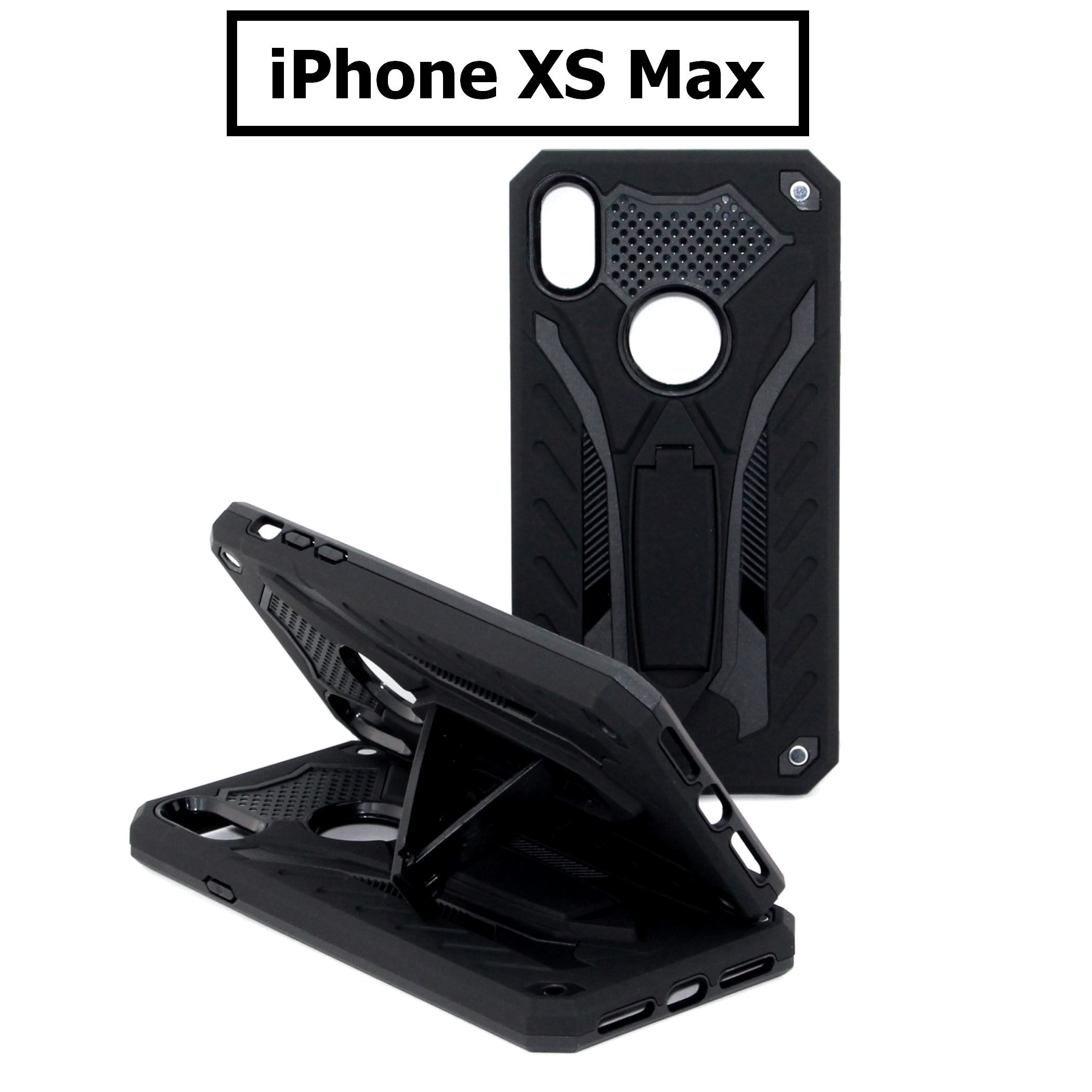 เคส iPhone XS Max - เคสหุ่นยนต์ไอโฟน กันกระแทก วางตั้งได้