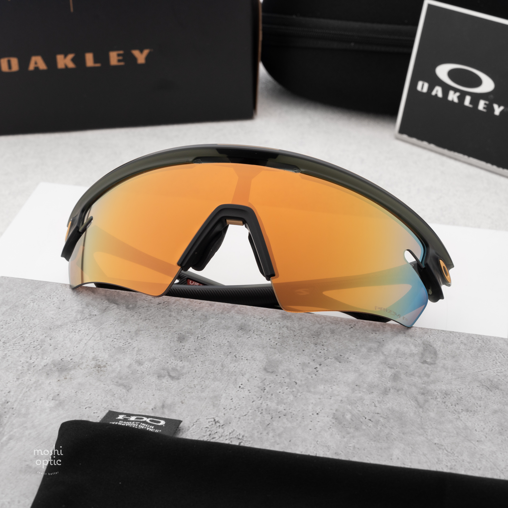 OAKLEY Sphaera Slash OO9499-05 Matte Olive Ink Prizm 24K Polarized