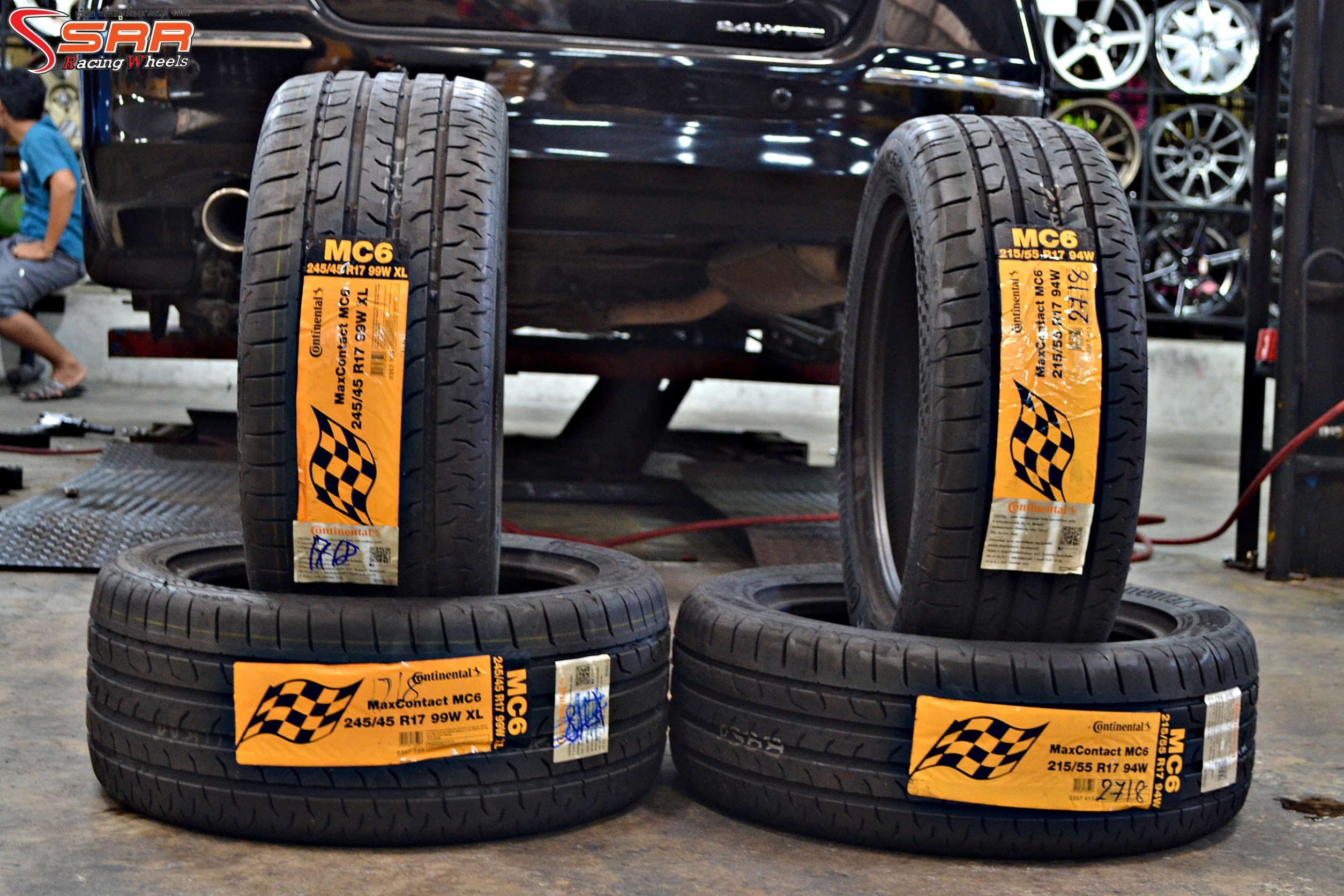 ยางใหม่ CONTINENTAL MC6 ยางพรีเมี่ยม สำหรับรถเก๋ง กะบะ มีทุกขนาด