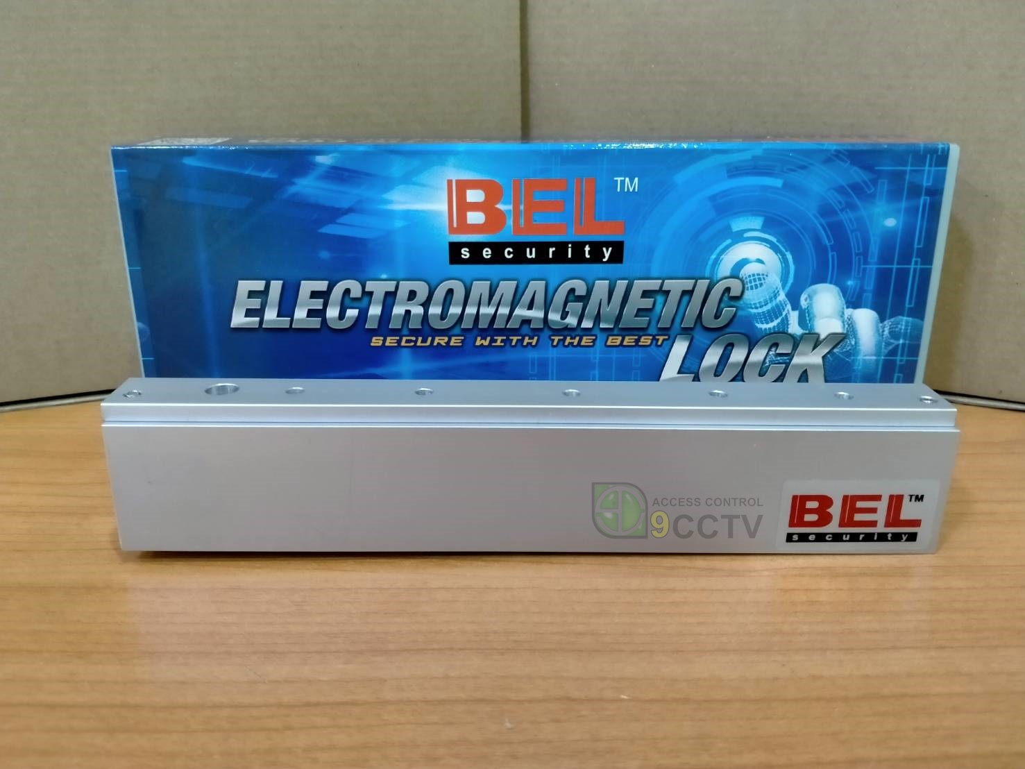 Magnetic lock 300 lbs. (มี LED แสดงสถานะ) + LZ Bracket ยี่ห้อ BEL