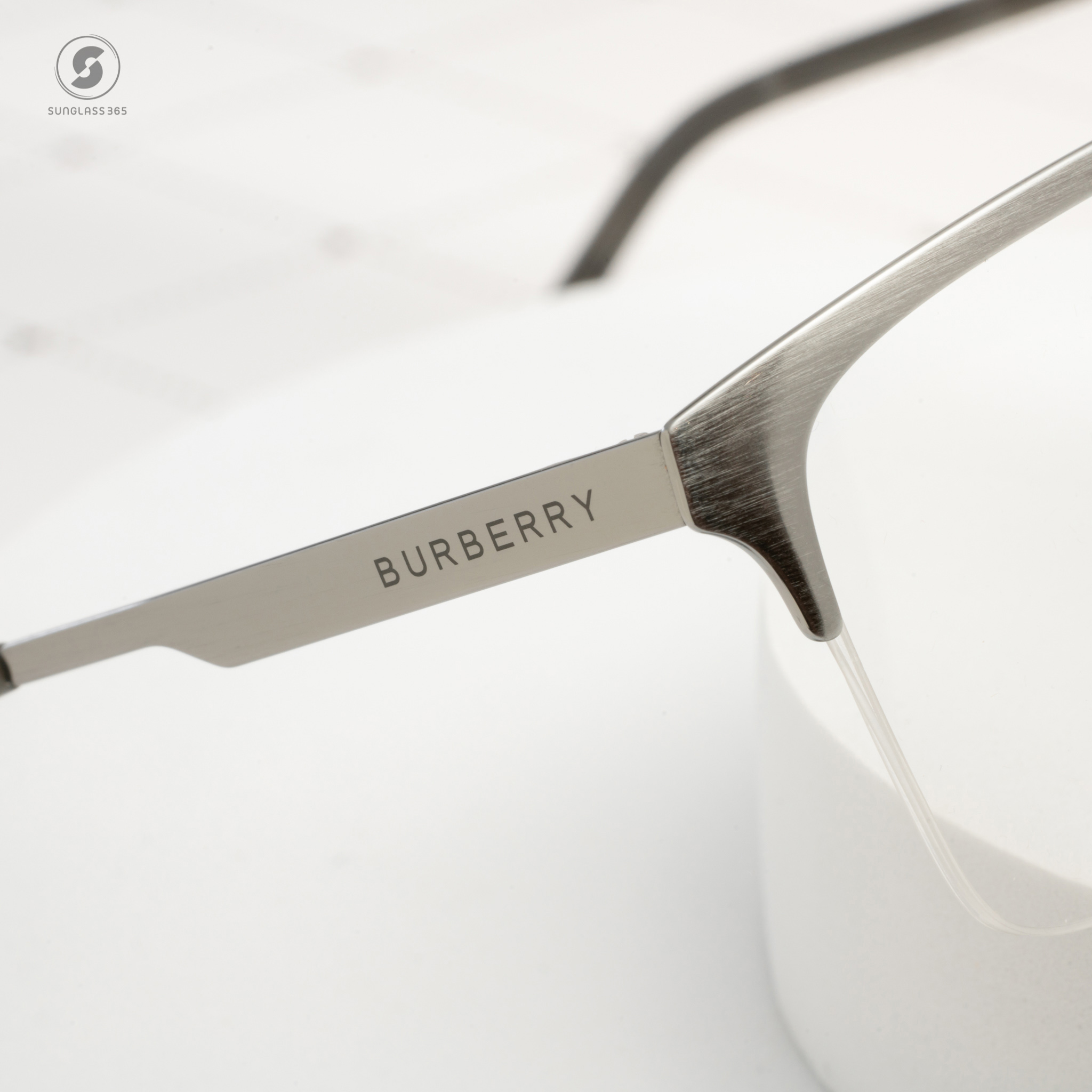 BURBERRY BRUNEL BE1344 1008 Silver
