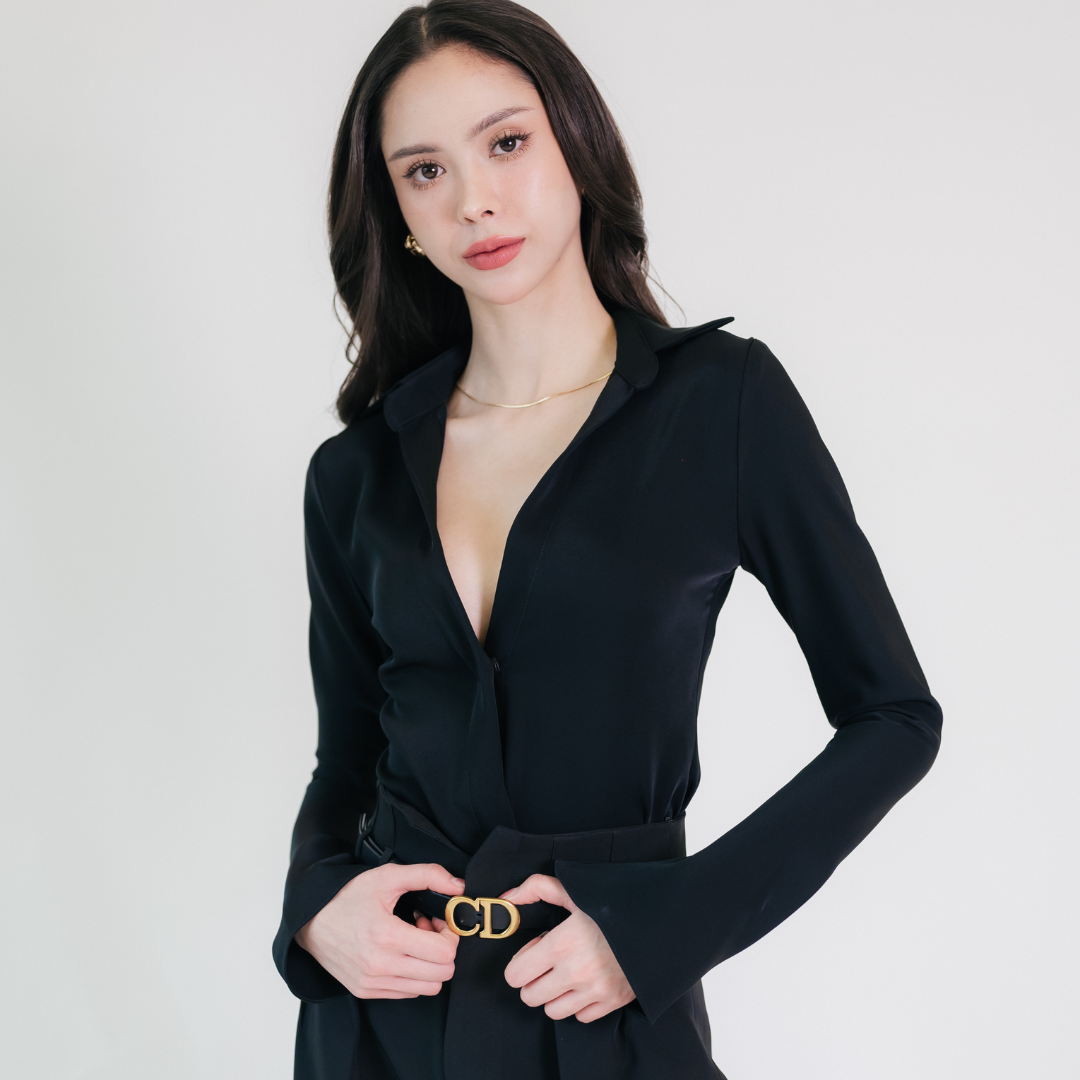 Lism S-067 The Contour Shirt เสื้อเชิ้ตเรียบหรู