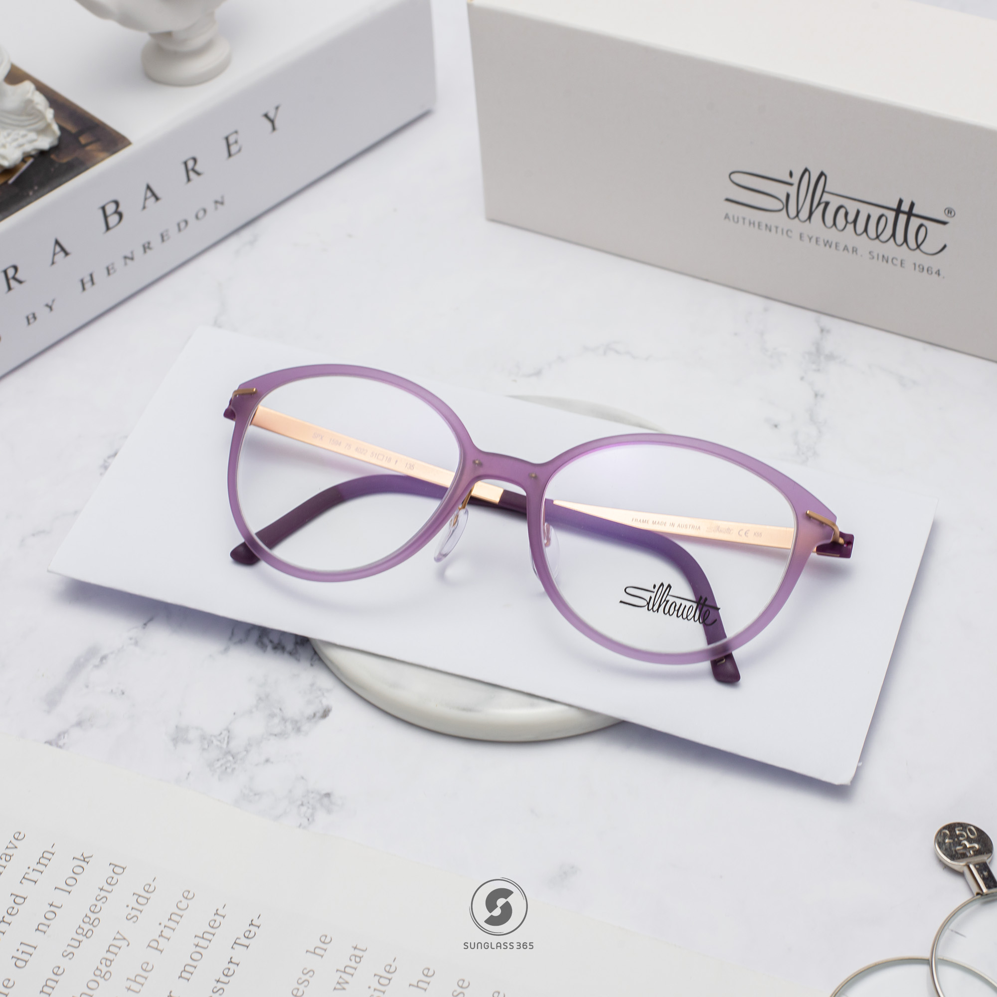 กรอบแว่น Silhouette Infinity View 2923 75 4002