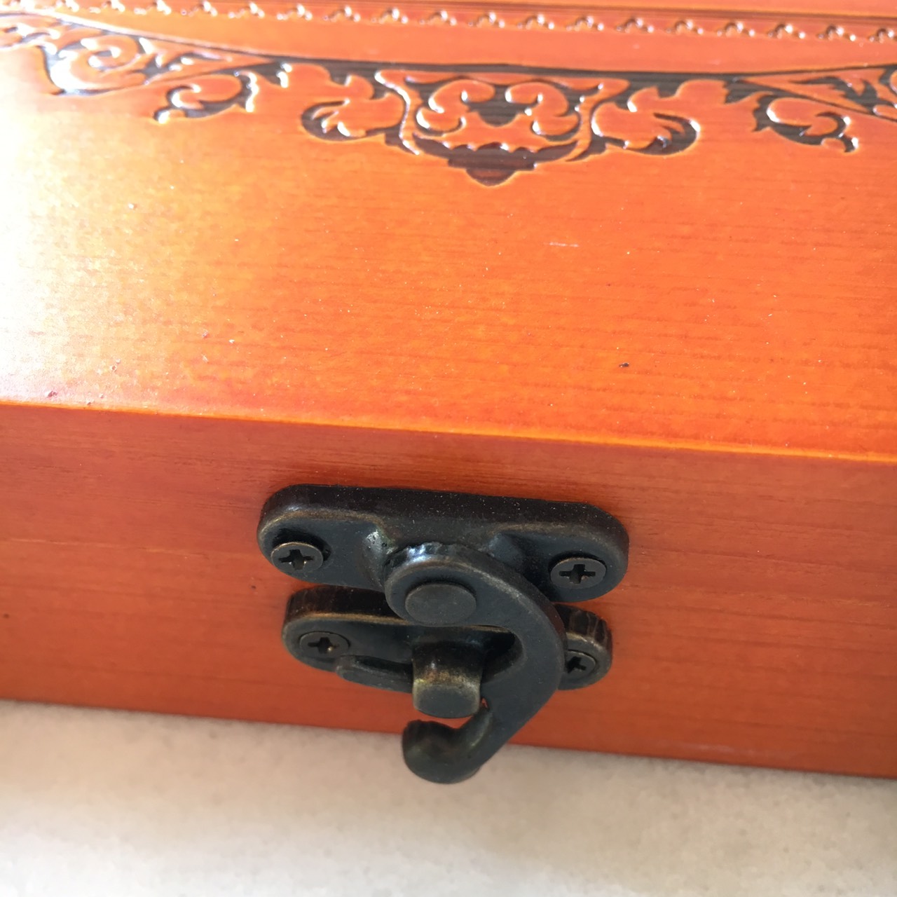 Wax stamp set in wooden box (สวยมาก)