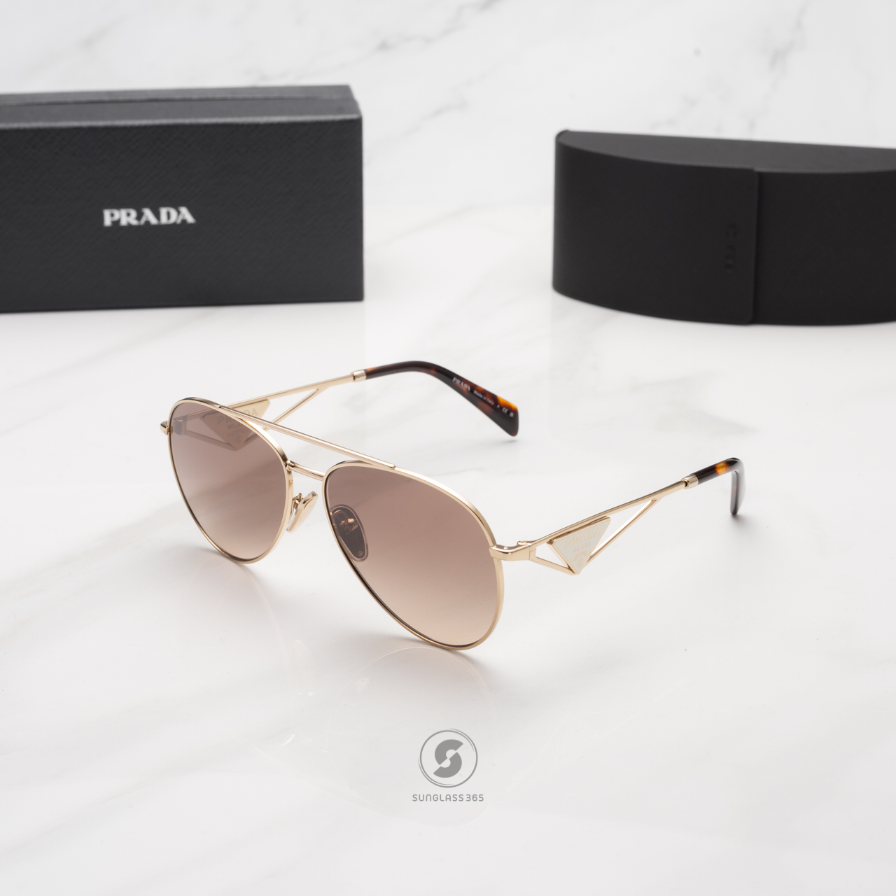 PRADA PR73ZS ZVN3D0 Pale Gold