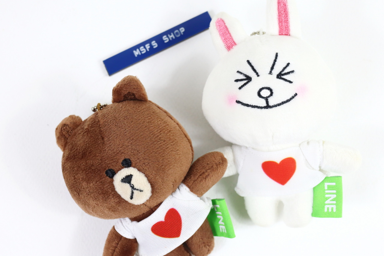 ตุ๊กตาผ้า Brown & Cony - มือสอง