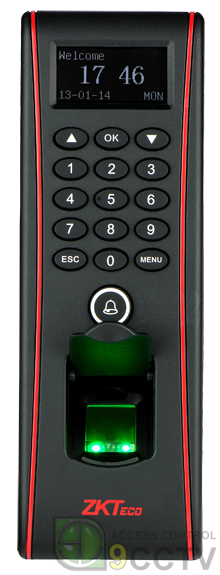 เครื่องสแกนลายนิ้วมือ ยี่ห้อ ZK Teco รุ่น TF1700 Access Control
