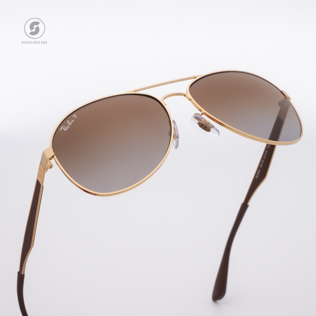 Ray Ban RB3549 001/T5 Gold Gradient Polarized