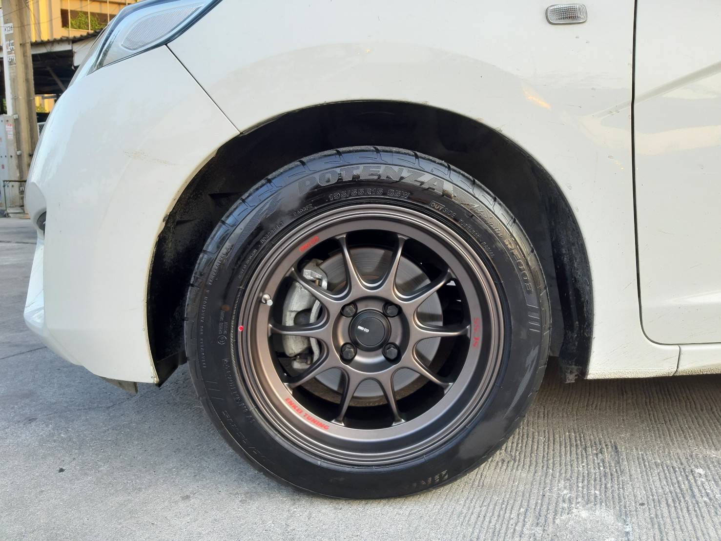 ล้อแท้ ENKEI TUNING SC55 ขอบ15 พร้อมยาง ลดราคา