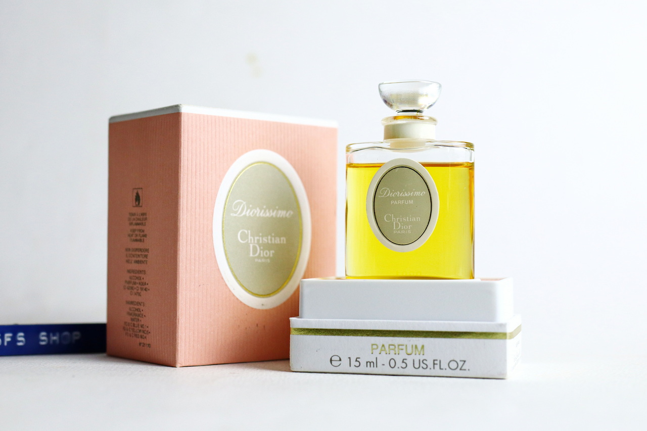[Vintage] 🌟 Christian Dior Diorissimo Parfum 15ml Splash แบบแต้ม - น้ำหอม Vintage