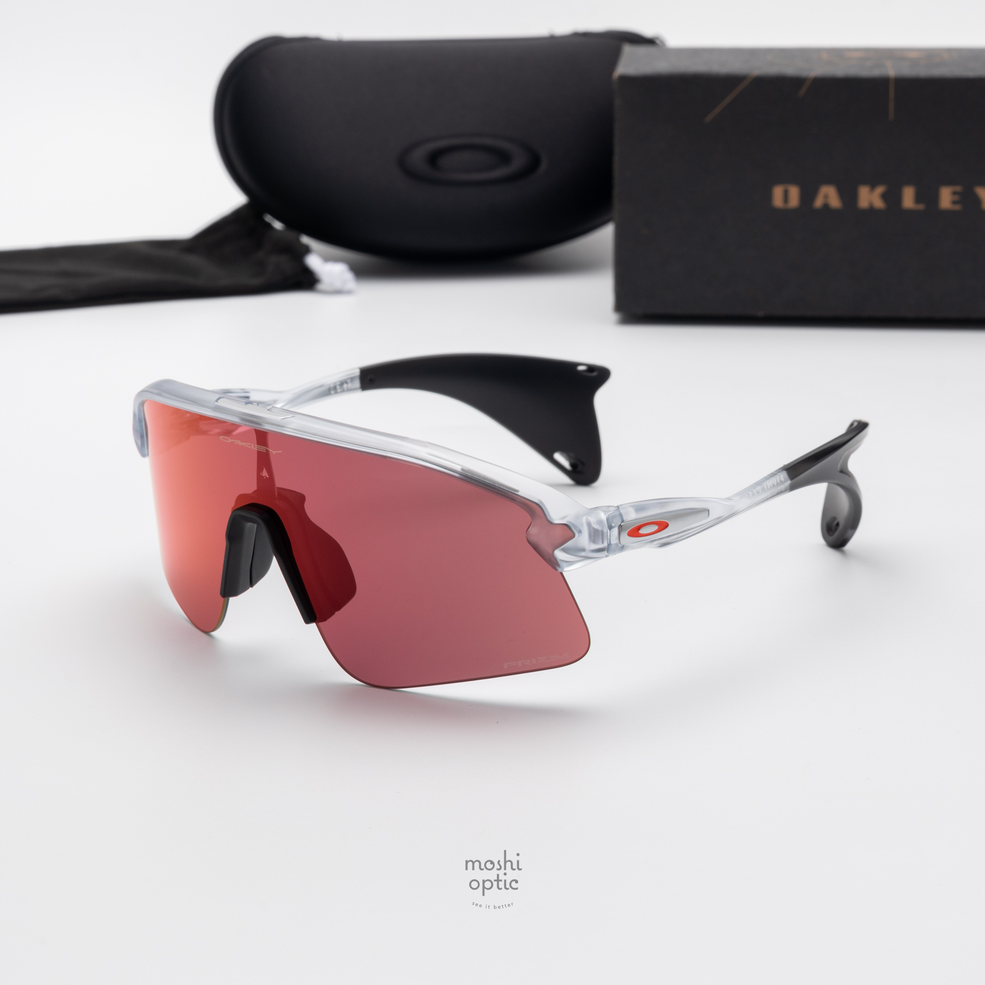 OAKLEY STUNT DEVIL OO9517-10 Matte Clear Prizm Field