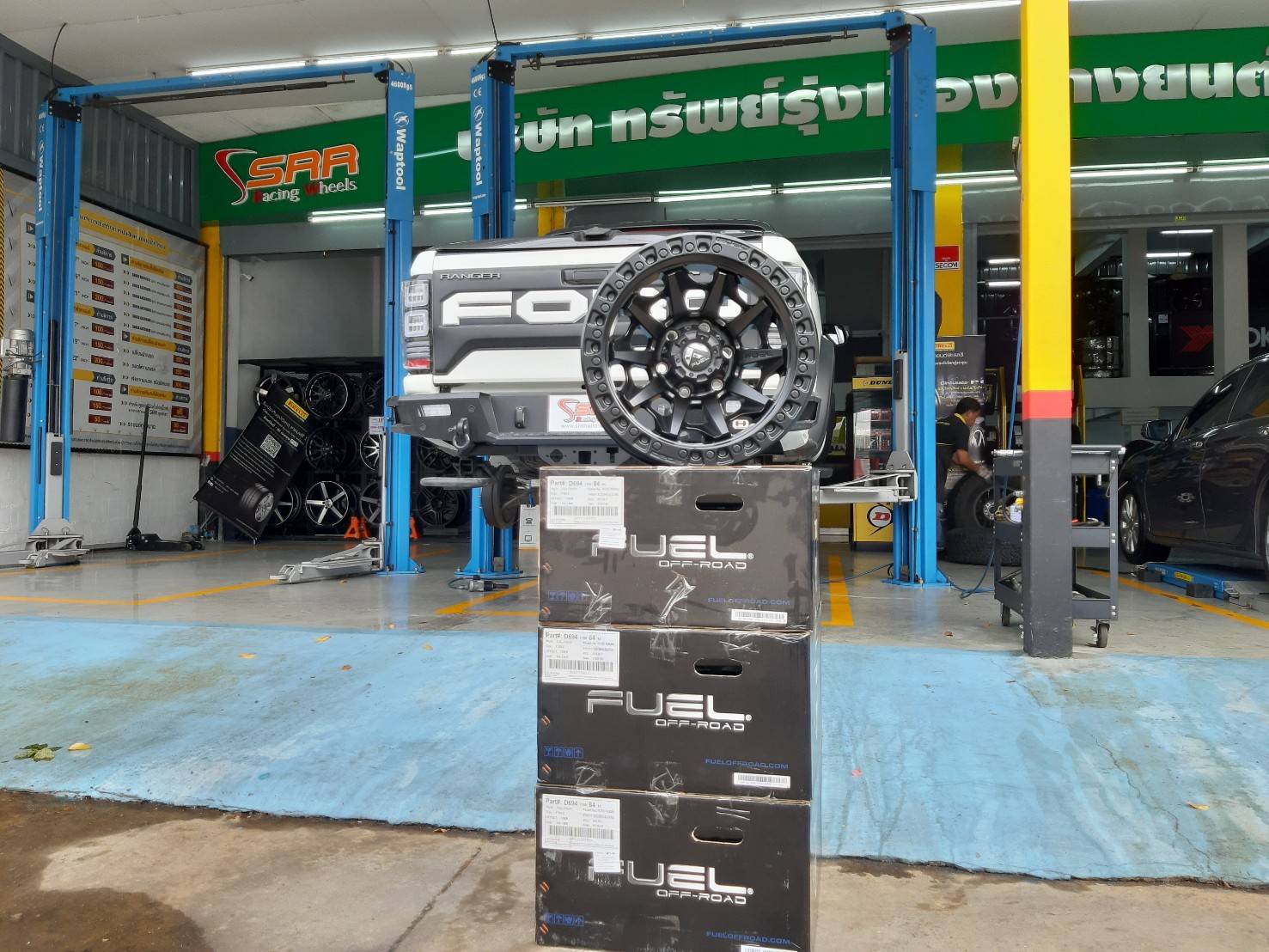 ล้่อแท้ FUEL COVERT ขอบ17 ใส่ RAPTOR