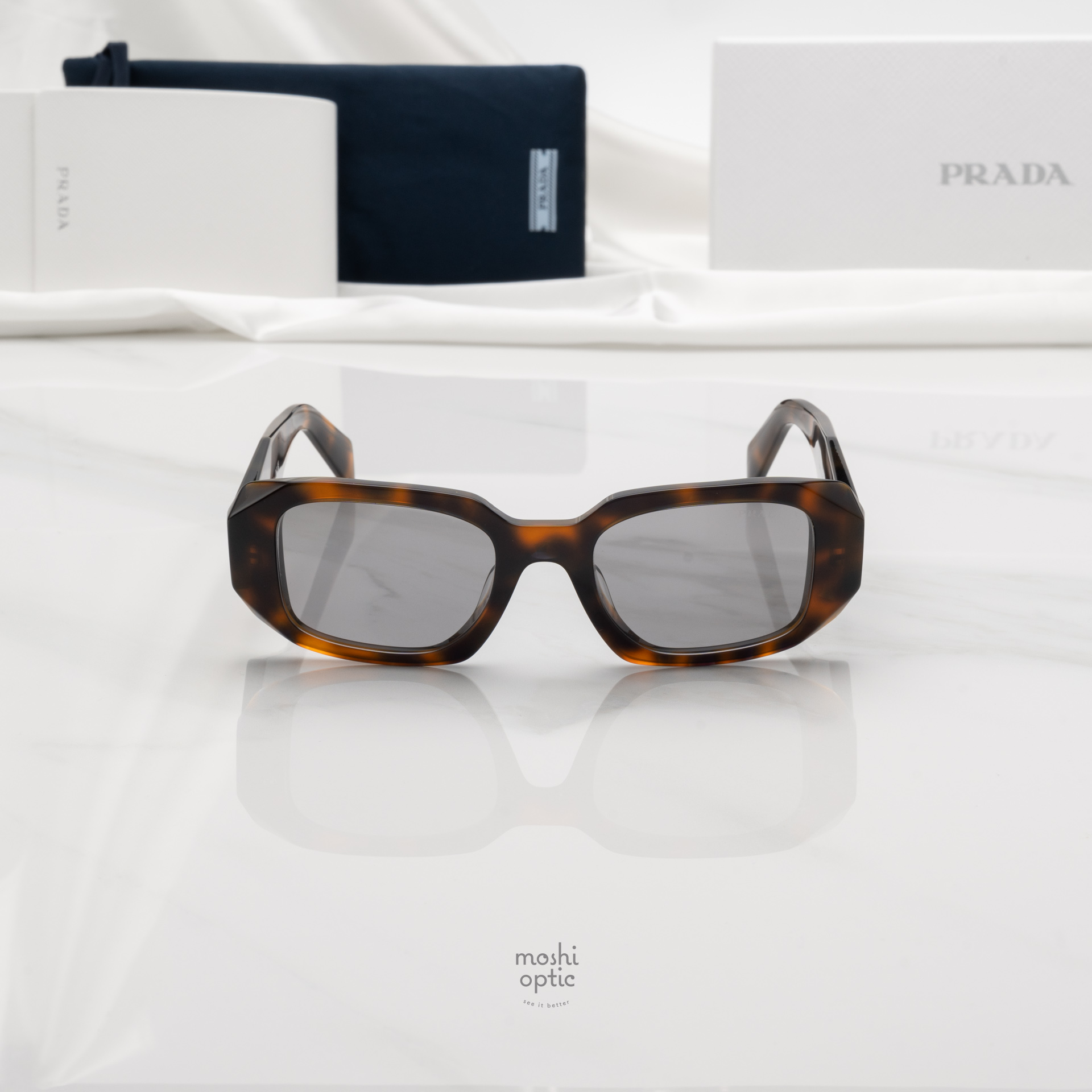 PRADA Symbole PR17WSF 20D50Q Juniper Tortoise