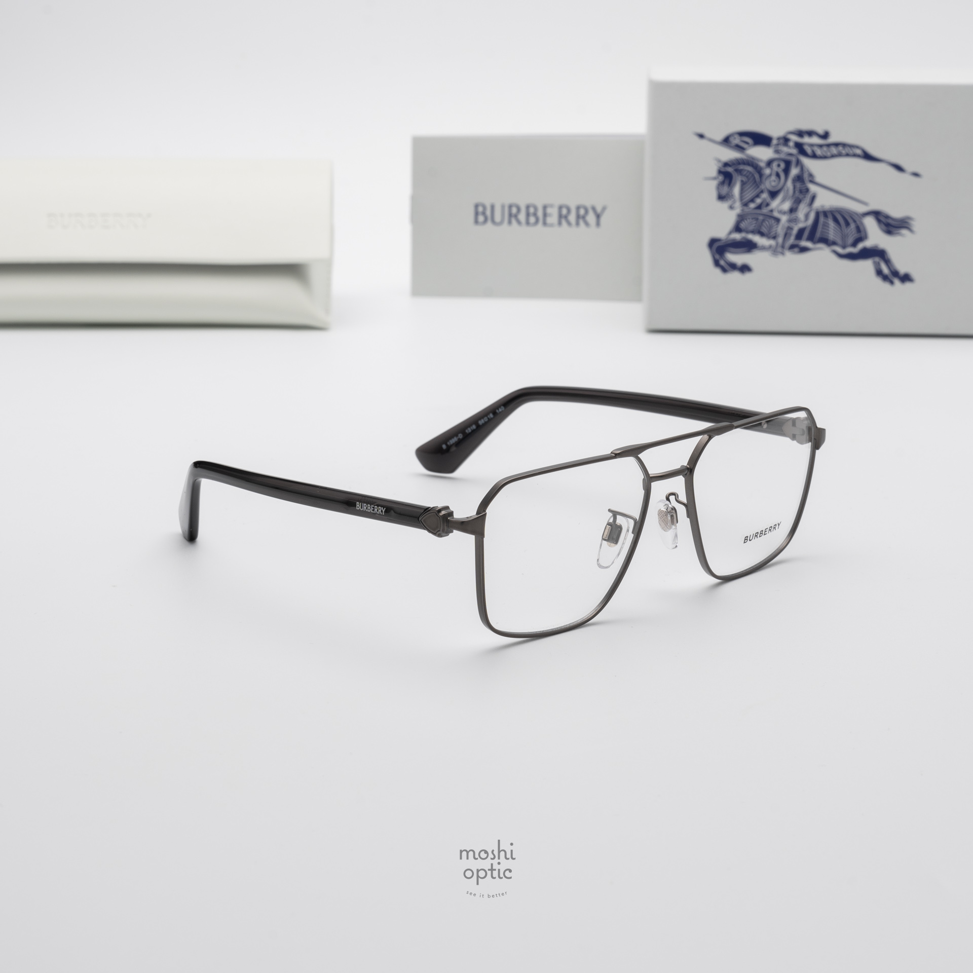 BURBERRY BE1395D 1316 Matte Grey
