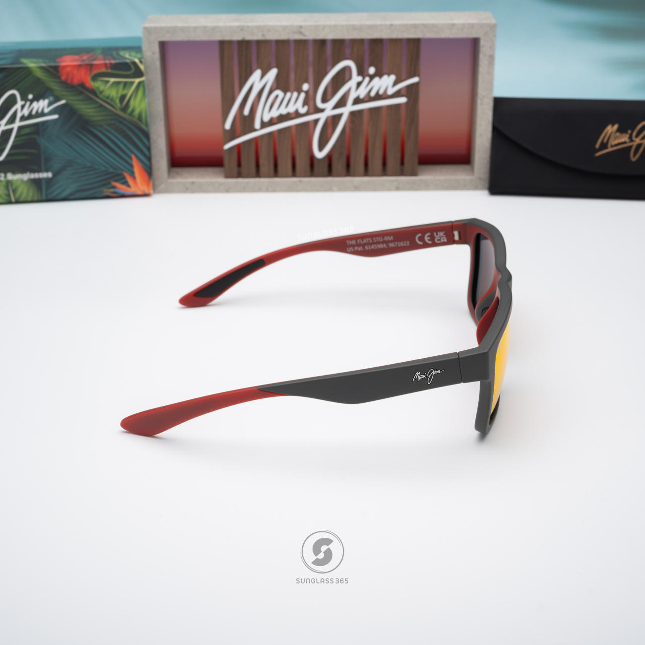 แว่นกันแดด Maui Jim The Flats MJ RM897 04 Hawaii Lava