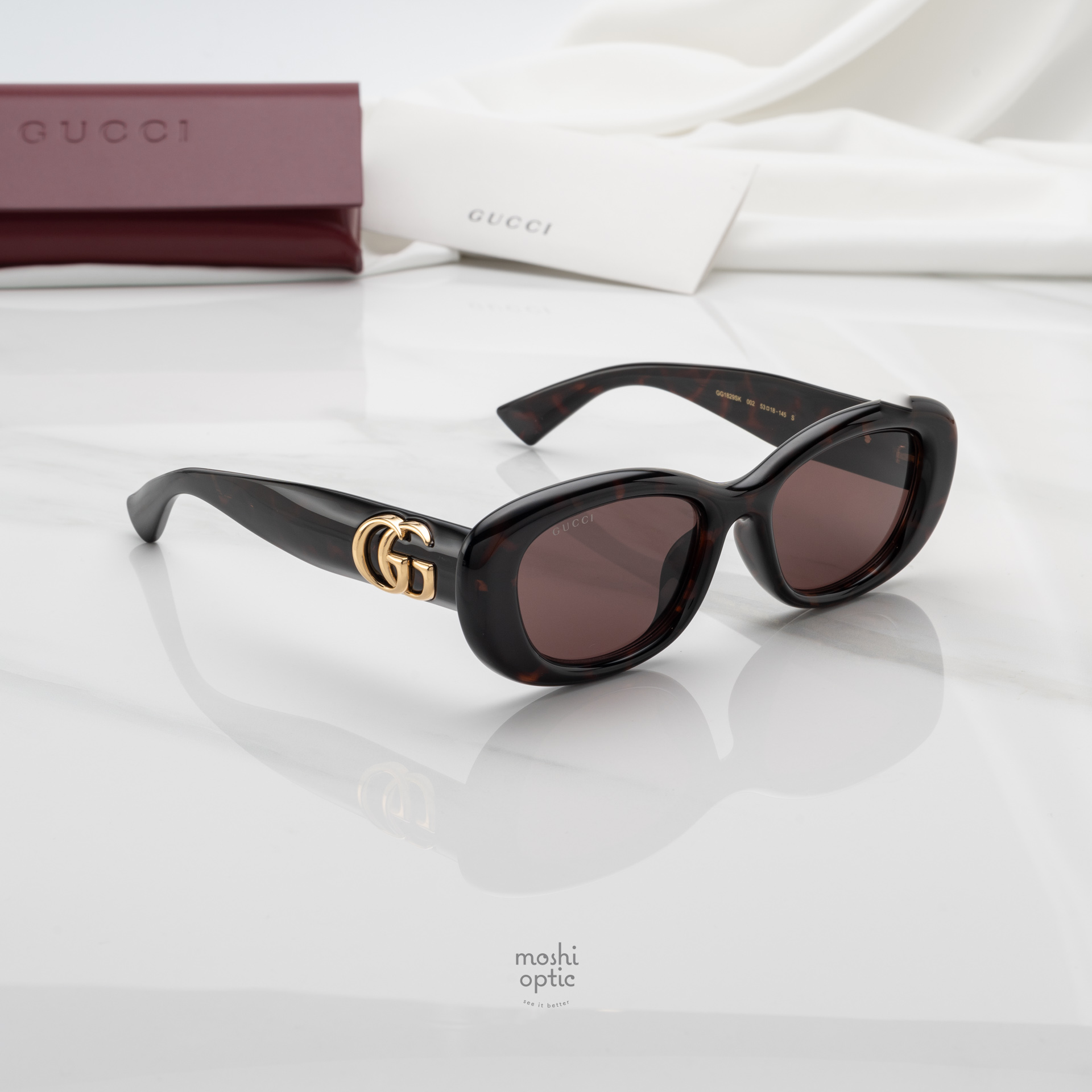 แว่นกันแดด Gucci GG1829SK 002