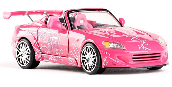 พรีออเดอร์ Jada โมเดลรถ โมเดลรถยนต์ ฟาส "Fast" Suki Honda S2000 สเกล 1:24