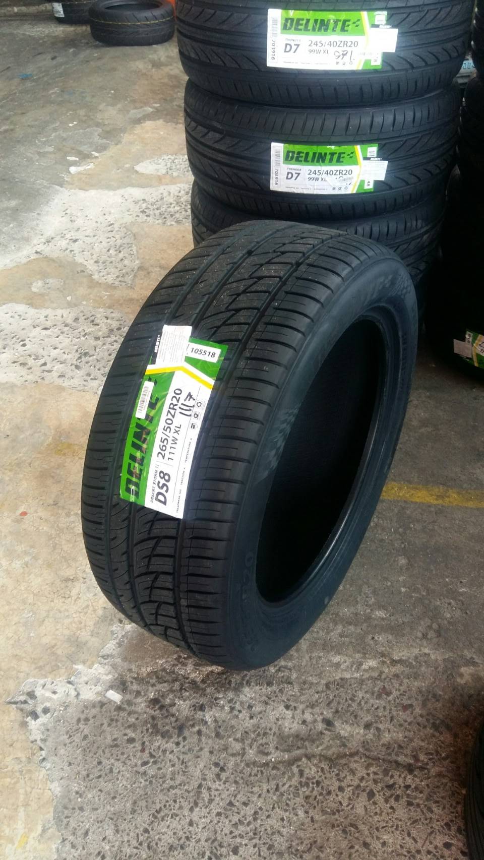 #แนะนำยางใหม่ #คุณภาพดีเยี่ยม #ราคาสุดคุ้ม #DELINTE_DESERT_STORM_D8 265/50R20 ปี18