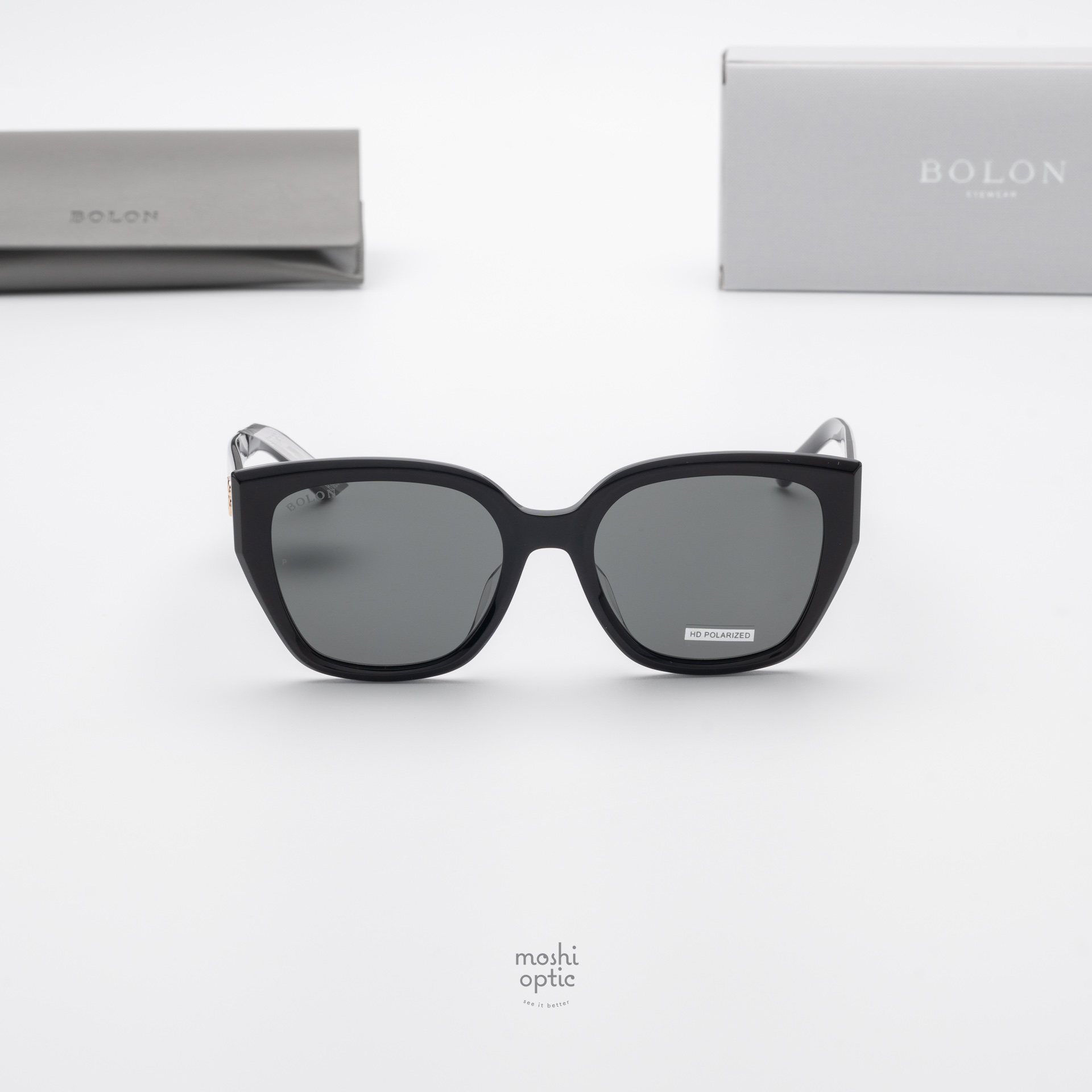 แว่นกันแดด BOLON รุ่น Zermatt C10 Shiny Black