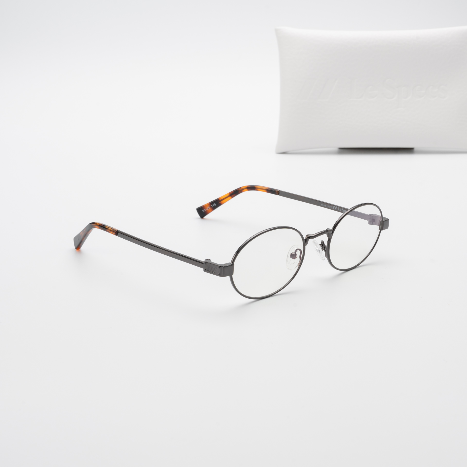 แว่นกันแดด Le Specs LSP2450332 POSEIDON DEUX Dark Gunmetal Blue Light