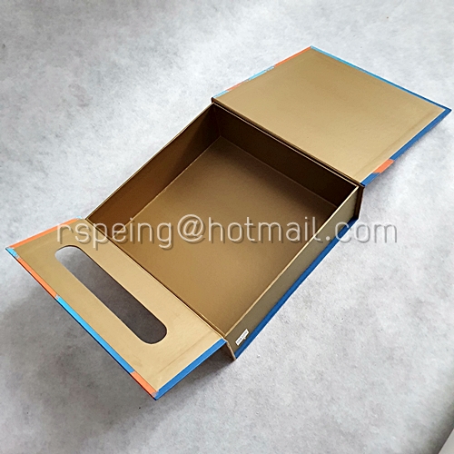 กล่องขนมไหว้พระจันทร์สีฟ้า-แดง (กระดาษ) ธนาคารกรุงเทพ