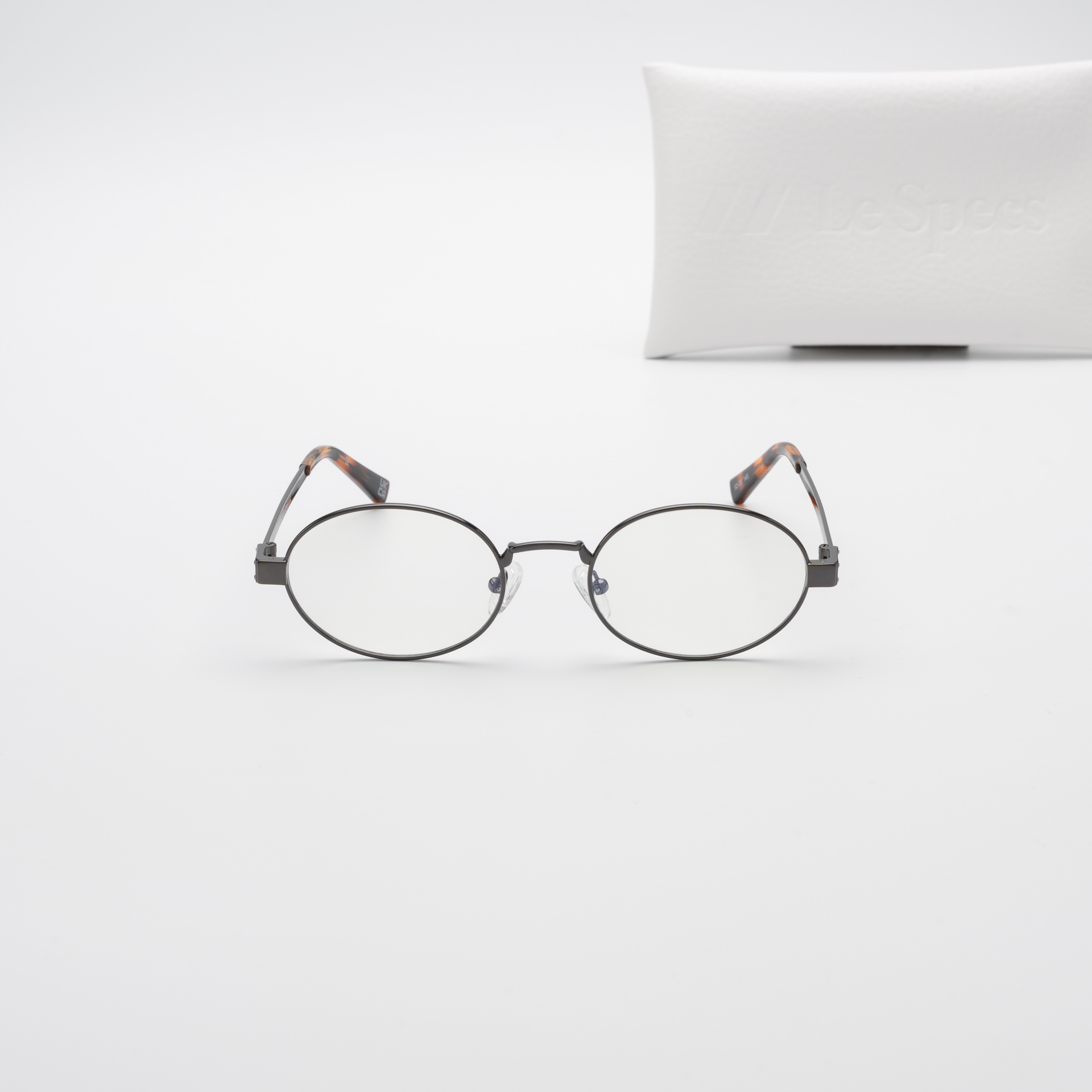 แว่นกันแดด Le Specs LSP2450332 POSEIDON DEUX Dark Gunmetal Blue Light