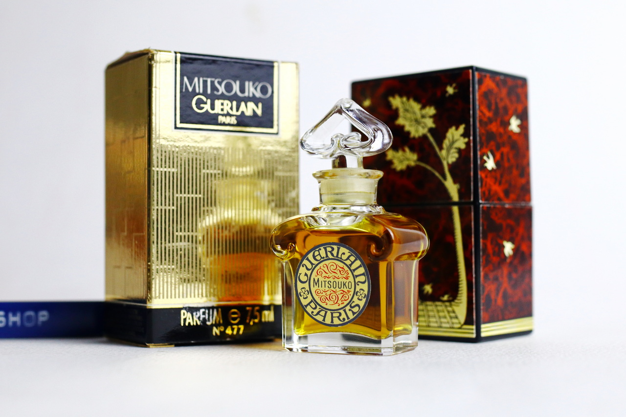 [Vintage] Guerlain Mitsouko Parfum 7.5ml ขวด Bouchon Coeur รุ่นกล่องเล็ก - น้ำหอม Vintage