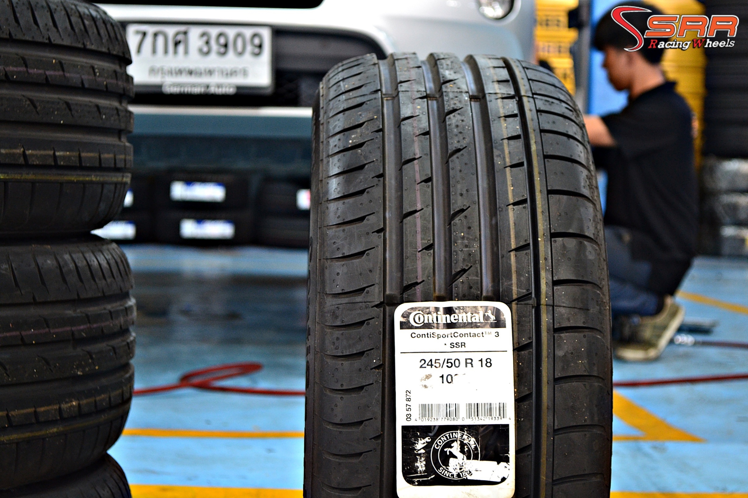 CONTINENTAL CONTISPORT CONTACT3 SSR RFT245/50-18