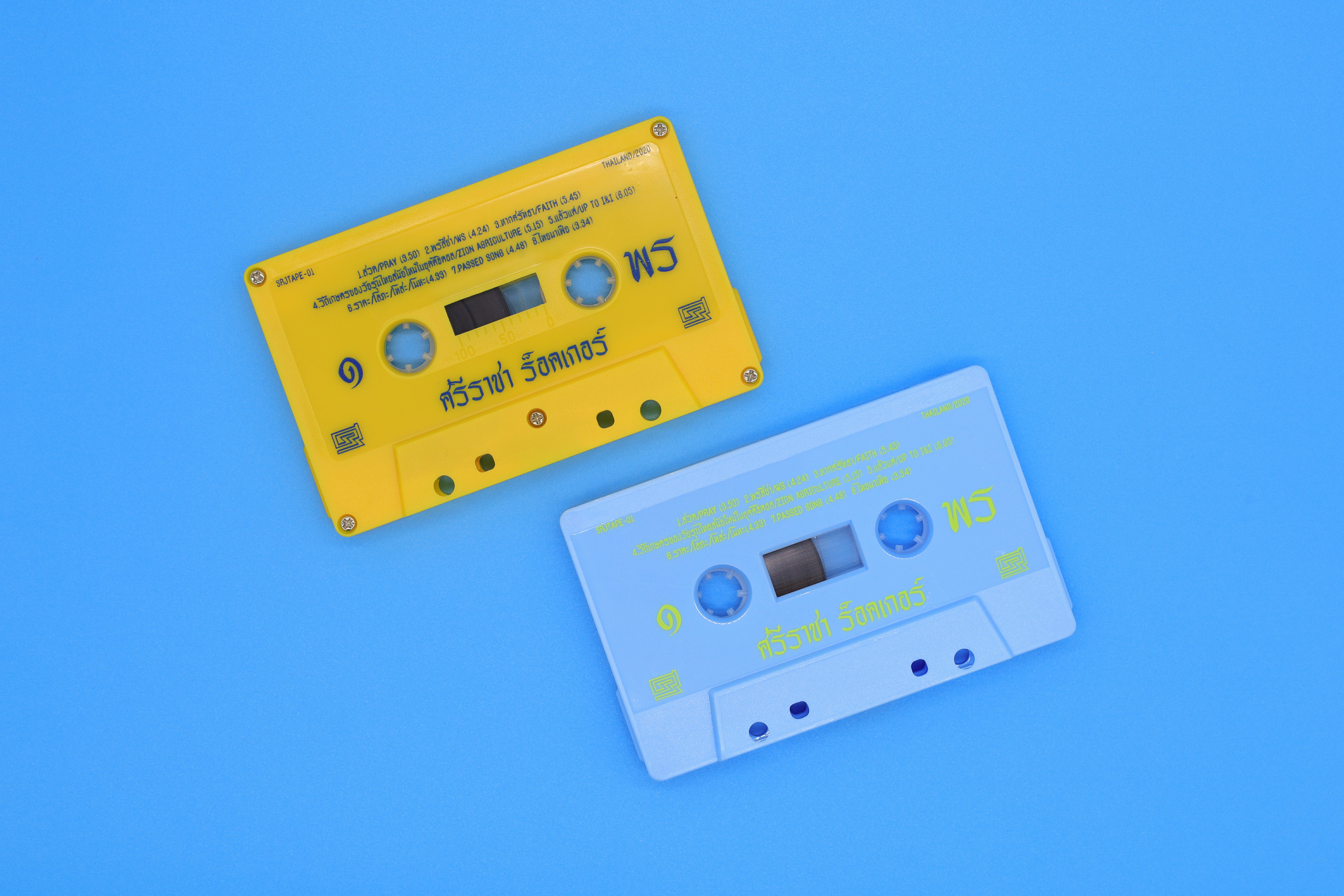 SRJ-CT-001T-SRIRAJAH ROCKERS 4th ALBUM "WS" TWIN แพคคู่ 2 สี