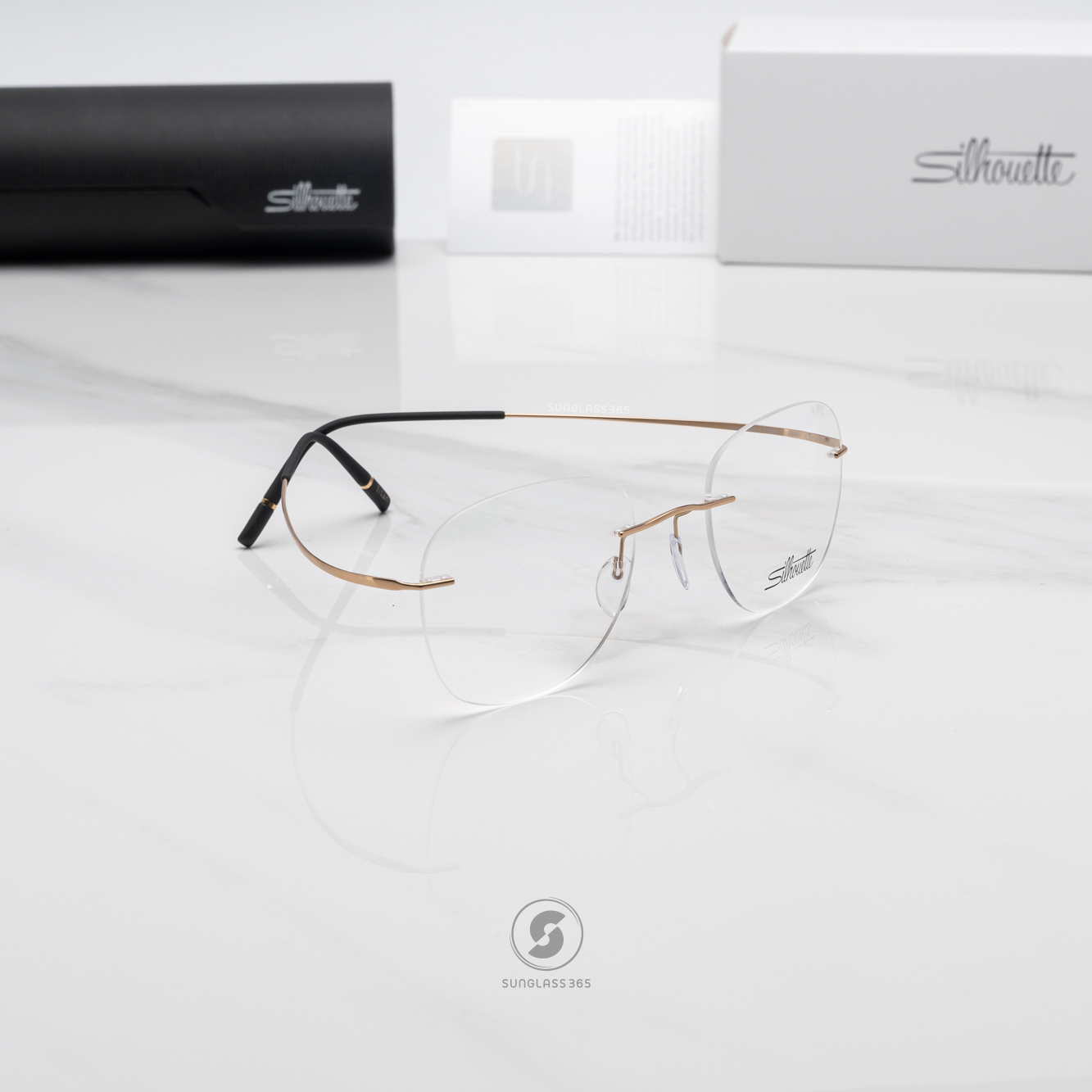 กรอบแว่น Silhouette Titan Minimal Art 5599 NI 7531