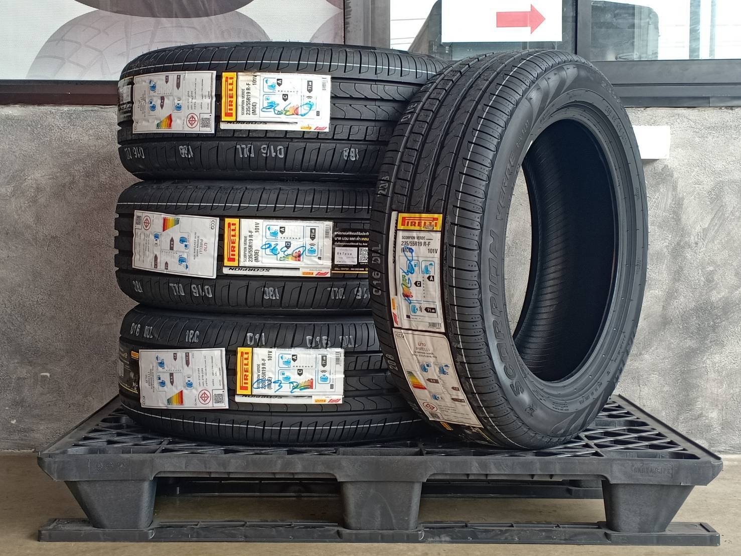 PIRELLI 235/55R19 SCORPION VERDE R-F MOE 101V MADE IN ROMANIA